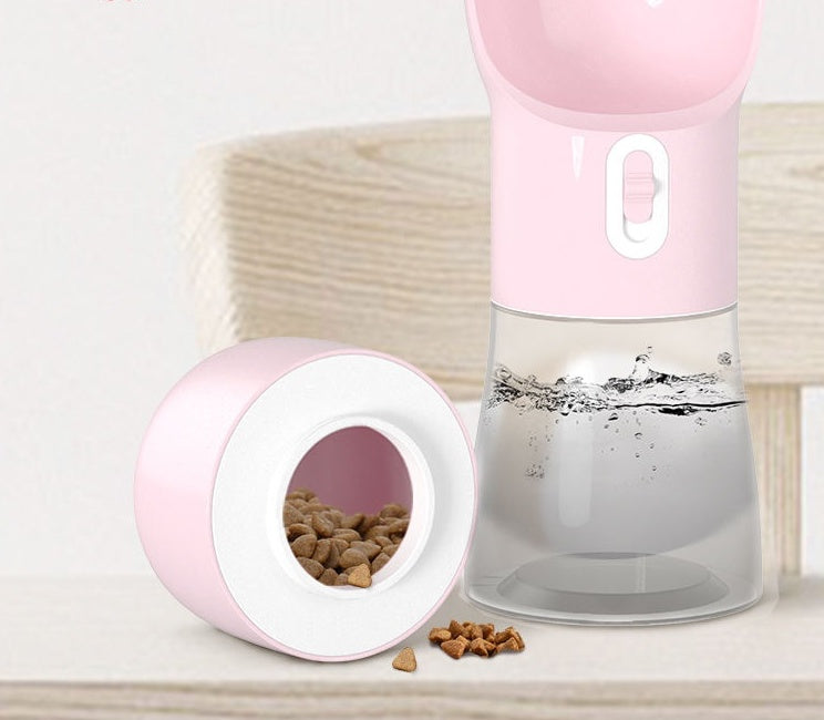Portable Dog Water Bottle – Leakproof Travel Dispenser