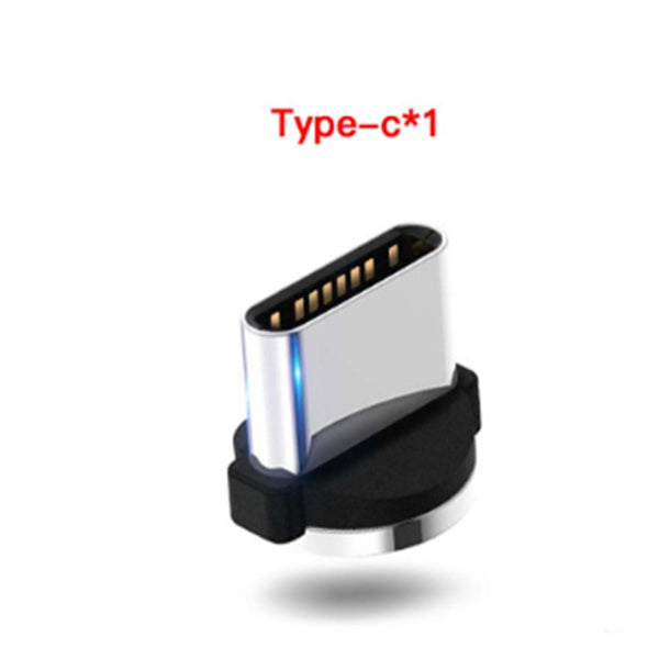 Magnetic LED Flowing Light Charging Cable – For iPhone, Android & Type-C