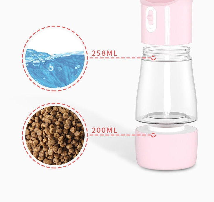 Portable Dog Water Bottle – Leakproof Travel Dispenser
