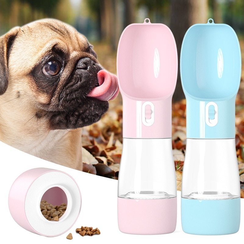 Portable Dog Water Bottle – Leakproof Travel Dispenser