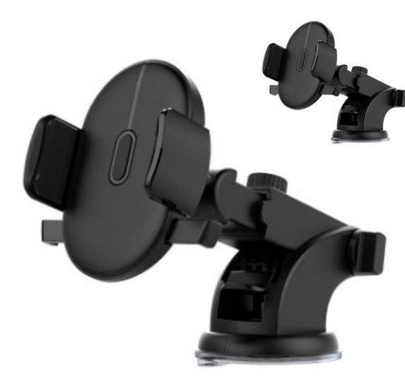 Telescopic Long Arm Car Phone Holder – Dashboard Suction Mount
